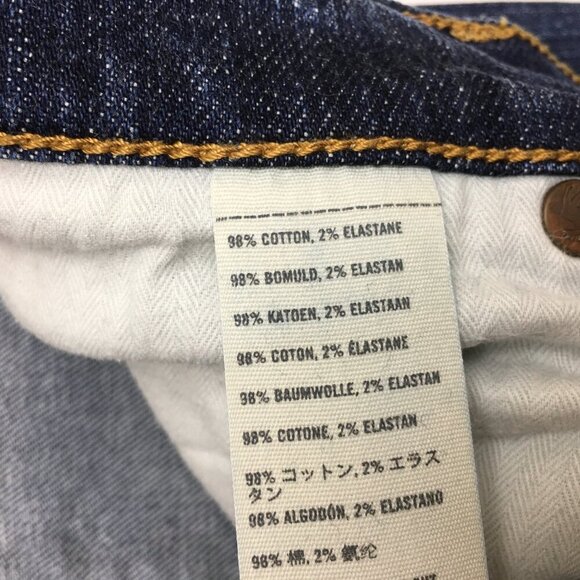 Abercrombie & Fitch Straight Leg Jeans Perfect Stretch size 28 length 28" - Picture 7 of 8